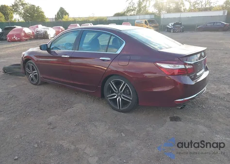 2016 Honda Accord Sport из США, поврежденный, VIN 1HGCR2F69GA025639